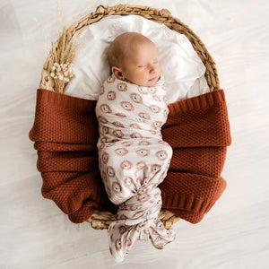 Mod & Tod Stretchy Swaddle - Cozy Cub