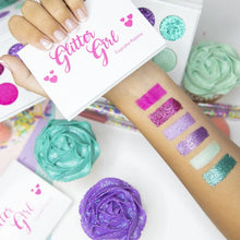 Load image into Gallery viewer, Glitter Girl Mini Eyeshadow Palette - Cupcake
