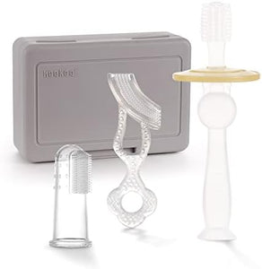 Haakaa Infant Oral Care Kit - Suva Grey