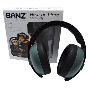Banz Mini Earmuffs - 0-2 years - Dark Green