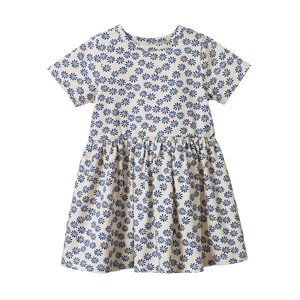 Nature Baby Saturday Dress - Daisy Daze Meadow Print