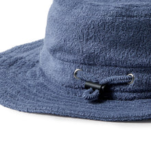 Load image into Gallery viewer, Wilson &amp; Frenchy Organic Terry Sun Hat - Deep Blue
