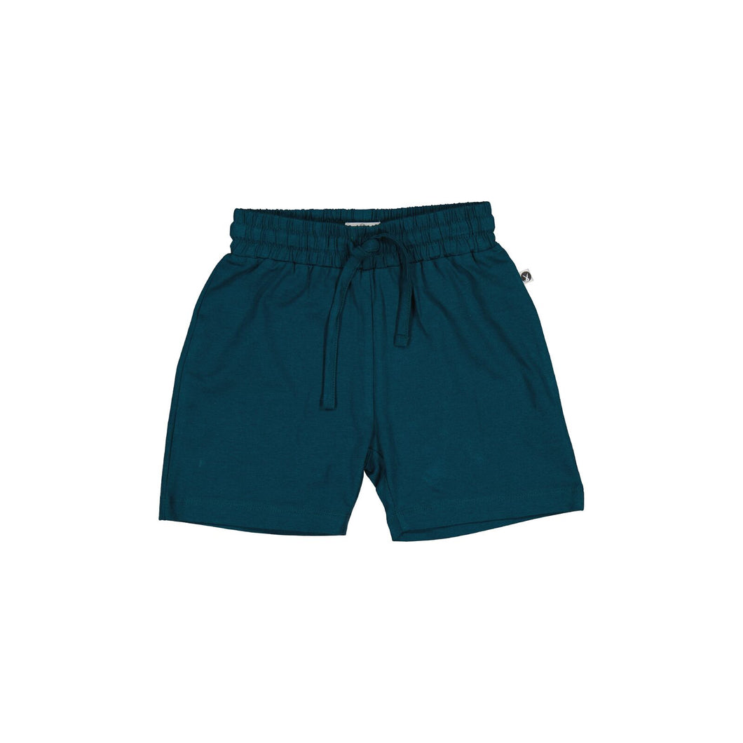 Burrow & Be Deep Teal Leo Shorts