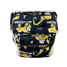 Load image into Gallery viewer, Bear &amp; Moo Swim Nappy - Let&#39;s Dig
