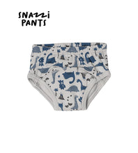 Load image into Gallery viewer, Snazzipants Organic Cotton Daytime Training Pants - Dino Dash
