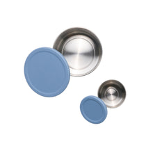 Load image into Gallery viewer, Nestling Stainless Steel Lunchbox Dipper Set of 2 - Dusty Blue
