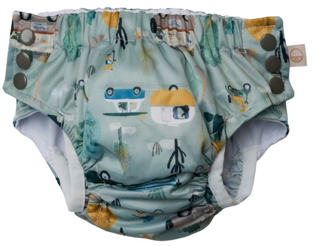 Nestling Swim Nappy - Dogs on Holiday