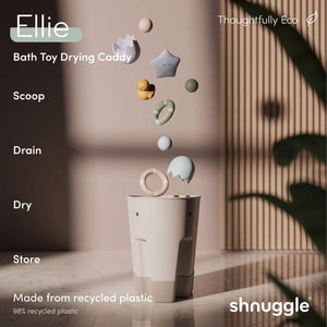Shnuggle Ellie Bath Toy Drying Caddy - Choose your colour