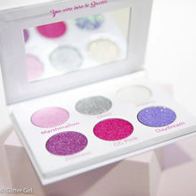 Load image into Gallery viewer, Glitter Girl Mini Eyeshadow Palette - Pink Dreams
