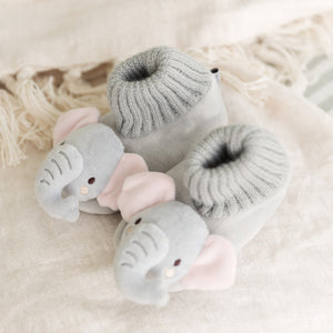 SnuggUps Non-Slip Slippers For Toddlers - Elephant