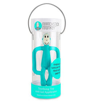 Load image into Gallery viewer, Matchstick Monkey Teething Toy and Gel Applicator - Emerald Green
