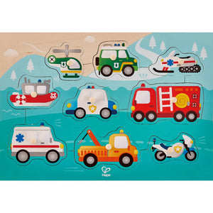Hape Emergency Peg Puzzle