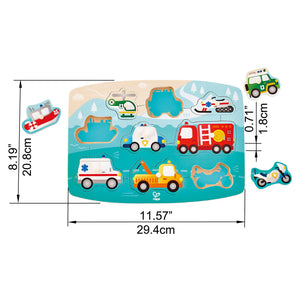Hape Emergency Peg Puzzle