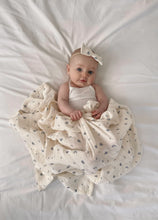 Load image into Gallery viewer, Over the Dandelions Organic Muslin Swaddle - Enchanted Garden
