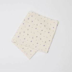 Over the Dandelions Organic Muslin Swaddle - Enchanted Garden