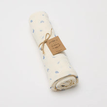 Load image into Gallery viewer, Over the Dandelions Organic Muslin Swaddle - Enchanted Garden
