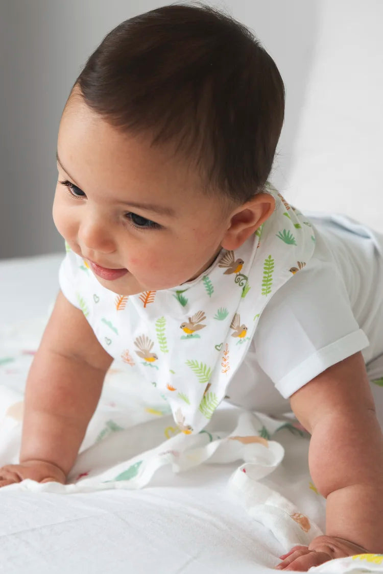 From NZ With Love - Fantail Dribble Bib