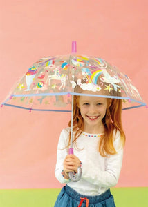 Floss & Rock Colour Changing Transparent Umbrella - Fantasy