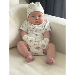 Imababy Knotted Beanie - Farm Life (0-6 months)