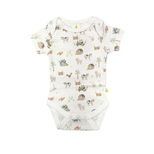 Load image into Gallery viewer, Imababy Short Sleeve Bodysuit - Farm Life
