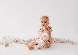 Child of Mine Organic Zipsuit - Classic Fawn