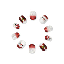 Load image into Gallery viewer, Pink Poppy Christmas Press On Nails 20 Pack
