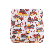 Load image into Gallery viewer, Bear &amp; Moo Reusable OSFM Cloth Nappy - Fire Fire

