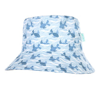 Load image into Gallery viewer, Acorn Swimming Fish Wide Brim Bucket Hat
