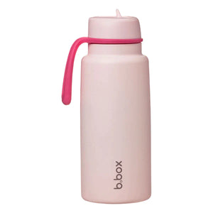b.box Insulated Flip Top Bottle (1 litre) - Pink Paradise
