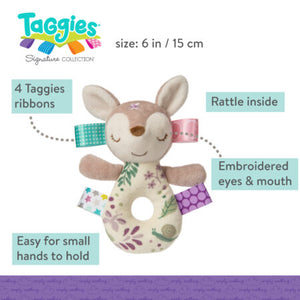 Mary Meyer Flora Fawn Soft Rattle