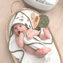Load image into Gallery viewer, Living Textiles 4pc Baby Bath Gift Set - Forest Retreat
