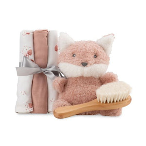 Little Bamboo 5 Piece Gift Set - Dusty Rose Fox