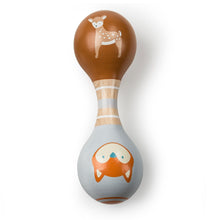 Load image into Gallery viewer, Mary Meyer Leika Fox &amp; Fawn Wooden Rattle
