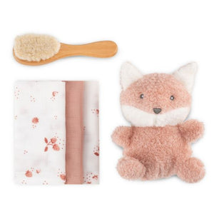 Little Bamboo 5 Piece Gift Set - Dusty Rose Fox