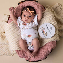 Load image into Gallery viewer, Snuggle Hunny Kids Organic Bodysuit with Frill - Pony Pals
