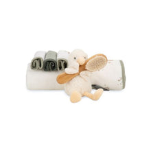 Load image into Gallery viewer, The Little Linen Bath Gift Set - Fuzzy Duck
