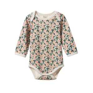 Nature Baby Long Sleeve Bodysuit - Garland