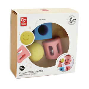 Hape Geometric Rattles - 3 piece