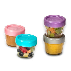 Melii Glass Food Storage Containers - Set of 6