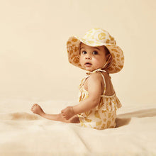 Load image into Gallery viewer, Wilson &amp; Frenchy Swim Sunhat - Goldie Floral
