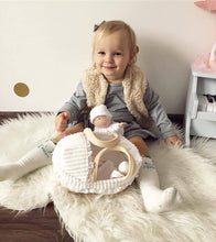 Load image into Gallery viewer, Bonikka Carry Cot with Baby Doll, Bottle &amp; Blanket
