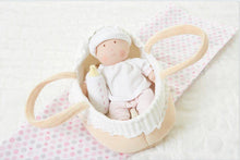 Load image into Gallery viewer, Bonikka Carry Cot with Baby Doll, Bottle &amp; Blanket
