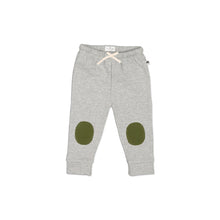 Load image into Gallery viewer, Burrow &amp; Be Track Pants - Grey Melange/Olive
