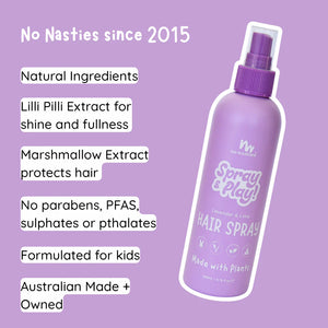 No Nasties Spray & Play Alcohol Free Hair Spray 200ml