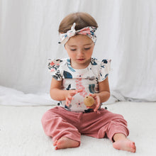 Load image into Gallery viewer, Burrow &amp; Be Pointelle Baby Pants - Dusk
