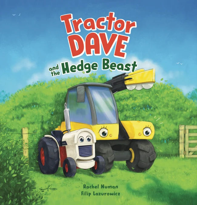 Tractor Dave and the Hedge Beast Book