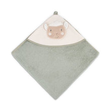 Load image into Gallery viewer, The Little Linen Character Hooded Towel - Farmyard Lamb
