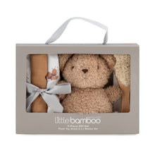 Load image into Gallery viewer, Little Bamboo 5 Piece Gift Set - Iced Coffee Bear
