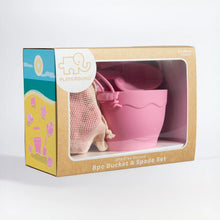 Load image into Gallery viewer, Playground Silicone 8pc Bucket &amp; Spade Set - Pink

