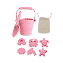 Load image into Gallery viewer, Playground Silicone 8pc Bucket &amp; Spade Set - Pink
